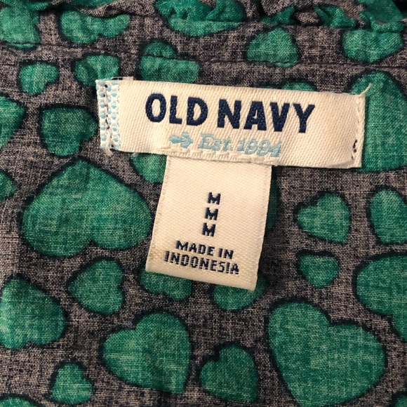 Green Heart Ruffle Collar Spring Dress - Picture 6 of 6